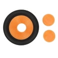 thumbnail image 1 of Speaker Cone Drum Paper 1 Inch Inner Diameter Subwoofer Cone Drum Paper with Rubber Surround for 4 Inch Speakers, 1 of 5