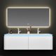 thumbnail image 2 of Bathroom Vanity Cabinet And Sink Cream Wind Combination Corian Rock Plate Seamless  Hand Washing Basin Toilet Washstand Simple My Lux Decor Round, 2 of 26