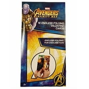 Marvel Avengers Infinity War 16 Endless Folding Valentine Cards