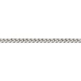 thumbnail image 2 of Sterling Silver Polished 3.5mm Curb Chain (28 X 3.5) Made In India qfc151-28, 2 of 5