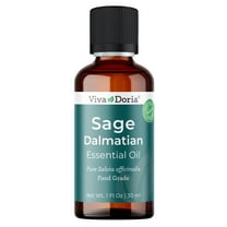 Viva Doria Food Grade 100% Pure, Natural Sage Essential Oil, 30 ml (1 fl oz)