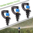 thumbnail image 2 of 5-100PCS 180 Degree Rotating Nozzle Refraction Watering Sprinklers Garden Irrigation Lawn Sprayed Fittings 4/7mm Hose He Qiyong unisex, 2 of 2