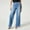 Light Blue, variant on pstuiky Wide Leg Trousers Women, Solid Color Loose Long Straight Leg High Waisted Trousers Classic Fit Gym Pants Women Holiday Gifts Dark Blue L