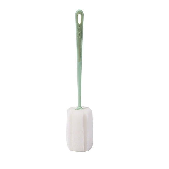 Xihbxyly Cepillo de Limpieza de Mango Largo, Cerdas de Esponja, Fácil de Limpiar para Botellas, Vasos y Vasos, Utensilio de Cocina, Uso Doméstico, Limpiador de Botellas de Leche, Tamaño 25 X 5 X 5 Cm