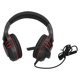 thumbnail image 3 of M205 Wired Gaming Headset with Microphone 3.5mm Jack Noise-reducing Gaming Headset for PS4 Red, 3 of 5
