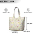 thumbnail image 5 of Botanical Garden Print Carry-On Bag Vintage Floral Travel Duffel, , Large Capacity, Adjustable Strap, 5 of 5