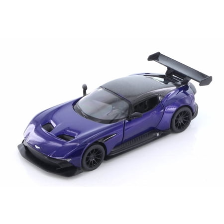 2016 Aston Martin Hard Top, Purple - Kinsmart 5407D - 1/38 Scale Diecast Model Toy Car (Brand New but NO BOX)