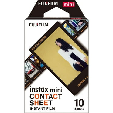 Fujifilm Instax Mini Contact Sheet Instant Film, 10 Exposures
