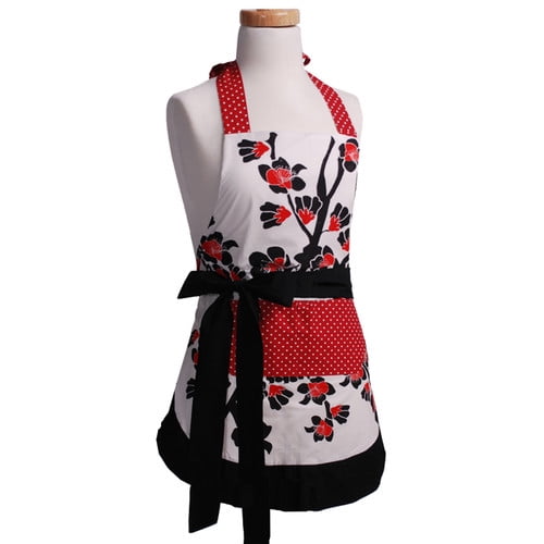 Flirty Aprons Girls' Original Apron in Cherry Blossom