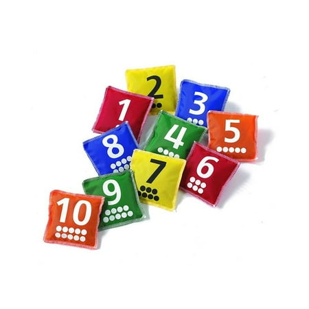 edxeducation Number & Dot Bean Bags - Set of 10