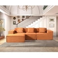 thumbnail image 2 of L shape modular sectional sofa, 2 of 5
