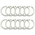 thumbnail image 1 of Coofit 12PCS Book Ring Multifunctional Mini Binder Ring Loose Leaf Ring for Cards, 1 of 10