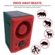 thumbnail image 2 of Toystoory Alarma solar artefacto repelente de bestias con altavoz fuerte para máxima protección alarma audible y visual repelente de animales Type3 NO3, 2 of 6