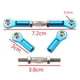 thumbnail image 4 of 2x Repuestos de Aluminio Azul Servo Enlace Para Hsp Rc 1:10 Piezas para Coche, 4 of 7