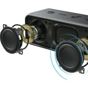 Soundcore by Anker- Select 2 Portable Speaker | 16W | 20-Hour Playtime | IPX7 Waterproof | Black | A3125Z11