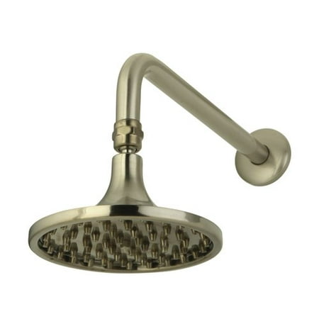 UPC 663370182914 product image for Kingston Brass K126A8CK KINGSTON BRASS HERITAGE 6 inch ROUND SHOWERHEAD WITH 12  | upcitemdb.com