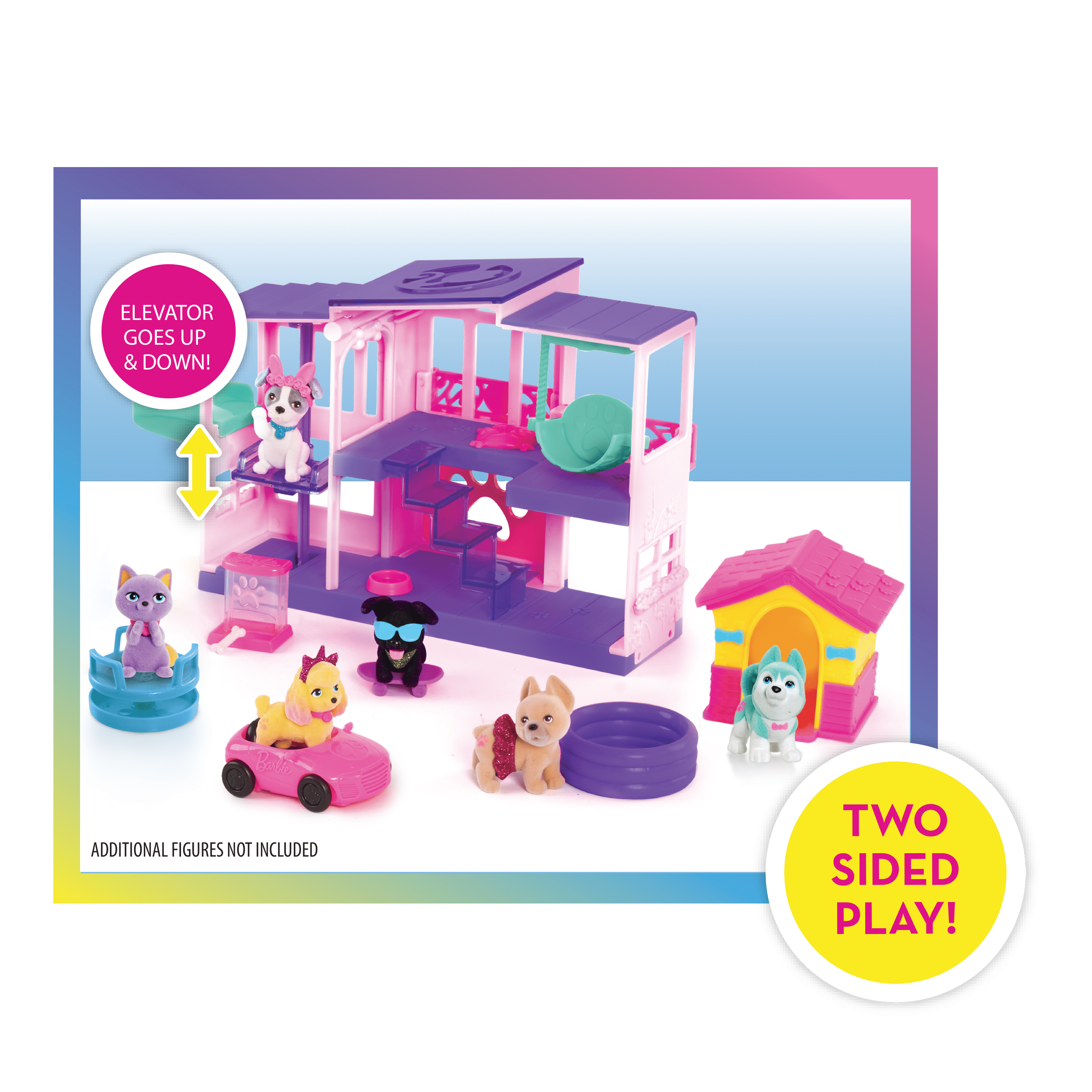 walmart barbie deluxe pet set