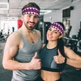 thumbnail image 3 of Philippines Flag Sweatbands Non Slip Headbands For Fashion Workout Yoga Sports Elastic Bands Exercise, 3 of 7