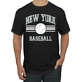 thumbnail image 1 of Wild Bobby City of New York NY Baseball Fantasy Fan Sports Men's T-Shirt, Black, 4X-Large, 1 of 6