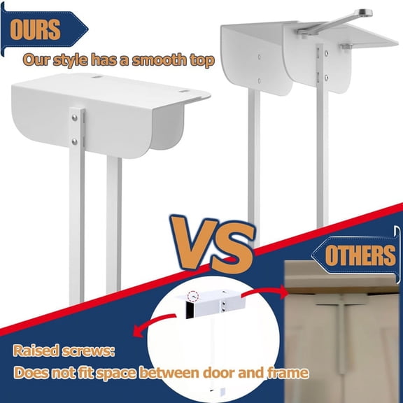Metal Bifold Door Lock - Adjustable Closet Lock(Fits 0.6-2Inch Bi-Fold Door)Bifold Child Safetys