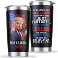 thumbnail image 1 of Taza aislante Polmmys Grandpa de 590 ml para beber, 1 of 6