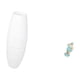 thumbnail image 5 of Lámpara de pie sencilla con pantalla de resina, estatua de mujer con muñeca, adorno decorativo de mesa, protector de bombilla, accesorios modernos, cu, 5 of 8