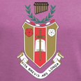thumbnail image 3 of CafePress - Sigma Alpha Iota Colored Crest T Shirt - Women's V-Neck Dark T-Shirt, 3 of 4
