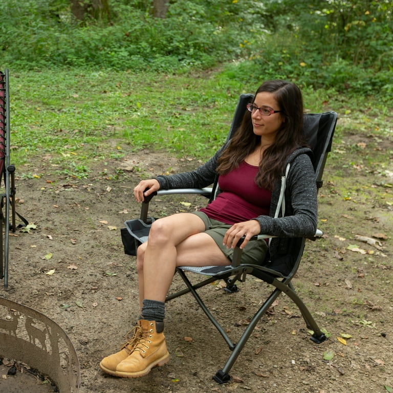 Ozark Trail Ultra High Back Folding Quad Outdoor Camp Chair