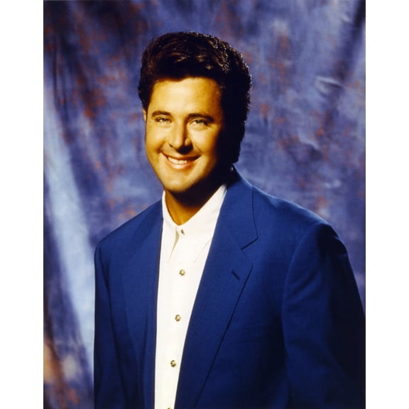 Vince Gill smiling in Blue Coat Photo Print (8 x 10)