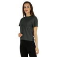 thumbnail image 3 of Inkmeso T-Shirt à Manches Courtes pour Femmes Épaules Tombantes Col Rond T-Shirts d'Été Décontractés, 3 of 7
