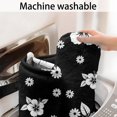 thumbnail image 5 of Pioneer Flower Floral Print Pattern Bathroom Rugs Mat, Non Slip Microfiber Bathroom Rug with Rubber Backing, Soft Mats for Bathroom Floor Tub Shower, 24"x60", 5 of 5