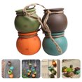 thumbnail image 4 of 1 Set Dangling Flowerpot Decorative Hanging Flowerpot Ceramic Plants Pot Balcony Planter, 4 of 8