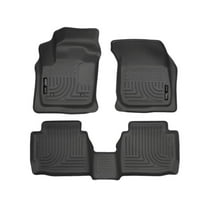 Husky 99751 Weatherbeater Mats Fit 2013-2016 Ford Fusion, Lincoln MKZ Front/2nd Blk