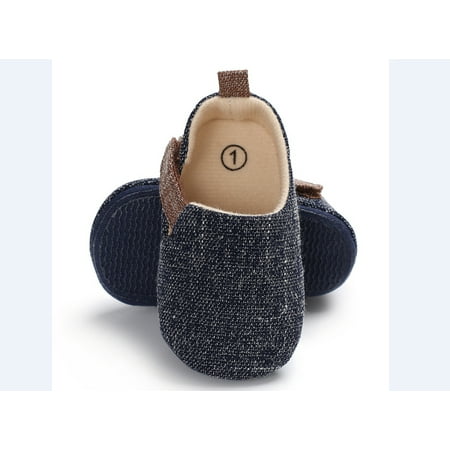 

ZQC Baby Boy Toddler Shoes Light Wear Resistant Anti Skid Flat Soft Sole Shoes