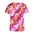 thumbnail image 5 of T-Shirts d'Été pour Femmes Grande Taille en Liquidation, Blouse Imprimée d'Été pour Femmes, T-Shirts Décontractés à Col en V à Manches Courtes, Hauts T-Shirt à Col en V pour Femmes en Liquidation, 5 of 5