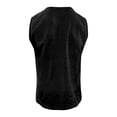thumbnail image 5 of Tank Tops Men Summer Casual Loose Fit Lace Hollow out See through Crewneck Sleeveless Shirt Beach Tanks, 5 of 5