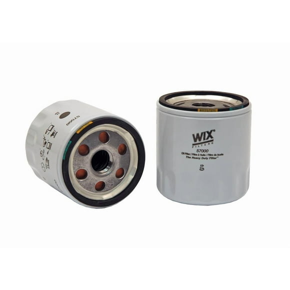 Wix Filters Filtre à Huile 57000 à Essorage; Hauteur 3,16 Pouces x Diamètre Extérieur 3,05 Pouces Dessus; Élément 21 Microns; Pression d'Éclatement 341 PSI; pour Utilisation avec Yamaha 4 Temps hors-Bord Moteurs Marins/JLG/Deutz/Komatsu