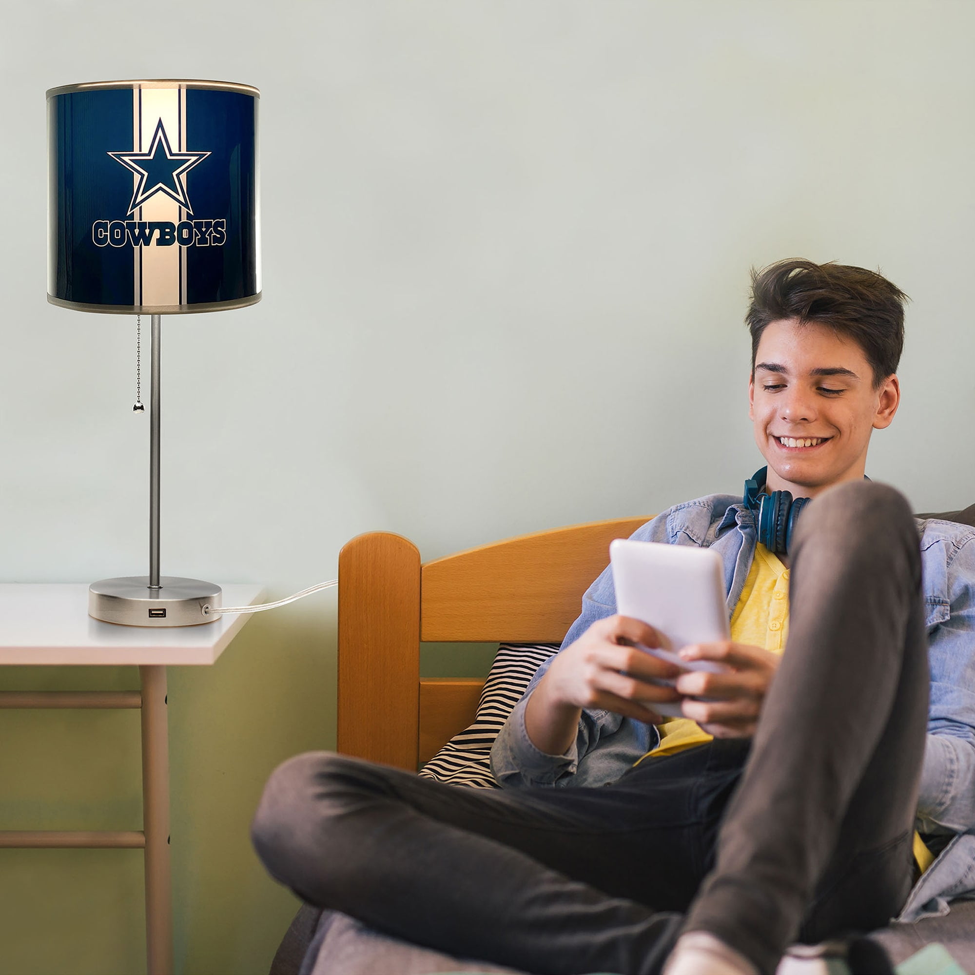 Imperial Dallas Cowboys Chrome Desk Lamp