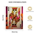 thumbnail image 2 of Nawypu  Retro Playing Card Canvas Poker Wall Art Prints,Modern Minimalist Joker Jack Queen King Prints Decor for Bedroom Living Room Bar Ready To Hang  Queen, 2 of 5