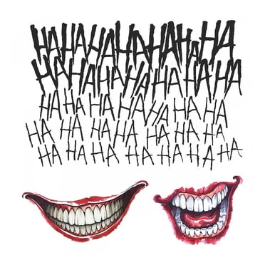 Suicide Squad Joker Tattoo Kit Walmart Com