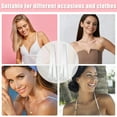 thumbnail image 6 of Unique Bargains 3Pairs Invisible Clear Bra Strap Adjustable Shoulder Strap ABS 18mm 18mm, 6 of 7