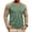 Green, variant on Mens Tops Long Sleeve Color Blocked Crew Neck T Shirts Tops Casual Breathable Daily Wear Tops for Men