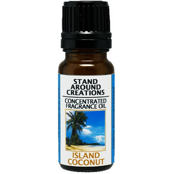 ISLAND COCONUT FRAGRANCE OIL .33-FL. OZ.