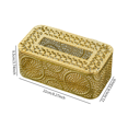 thumbnail image 4 of Mesita de noche,Mesa auxiliar de acrílico transparente,mesa auxiliar transparente de 2 niveles,Mesa pequeña de acrílico,mesita de noche pequeña,compacta,Caja de pañuelos,Dispensador de, 4 of 8