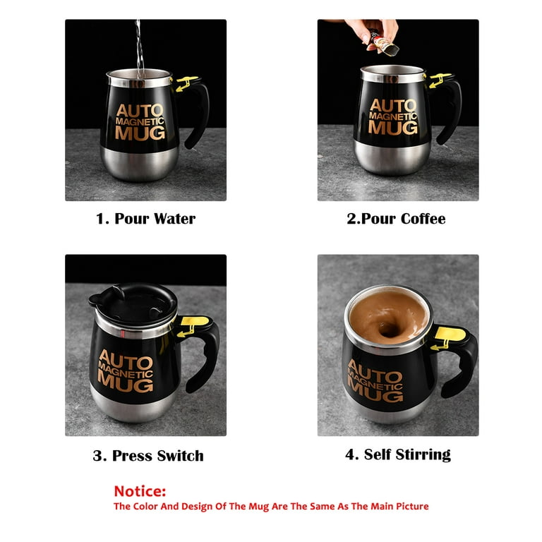 Rechargeable Automatic Self Stirring Magnetic Mug