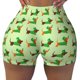 thumbnail image 2 of Balery dogs St Patrick's Day Pantalones cortos de entrenamiento estampados para mujer, sin costuras, ajustados, para gimnasio, yoga, correr, deportes, ejercicio activo, fitness.-Medium, 2 of 8