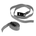 thumbnail image 2 of 2 Pièces Réglables Sangles de Sac de Golf Sangle Boucle de Fermeture Ceinture - pour Sélectionner, Gris Gris, 2 of 8