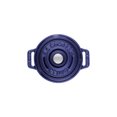 thumbnail image 1 of STAUB La Cocotte 250 mL Cast Iron Round Mini Cocotte, Dark-Blue, 1 of 6