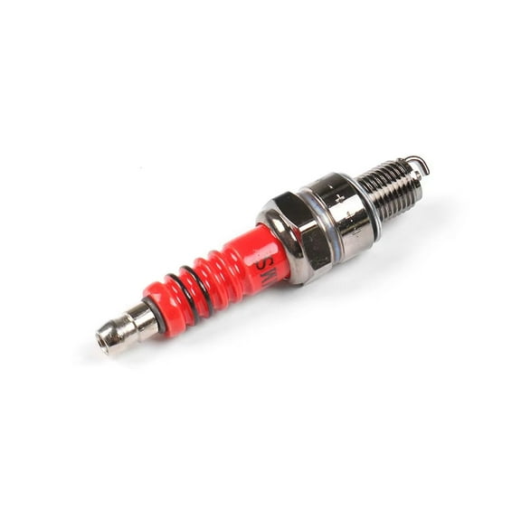 2PCS Spark Plug Red A7TC GY6 4 Stroke 50cc 80cc 100cc 125cc 150cc Moped Scooter ATV