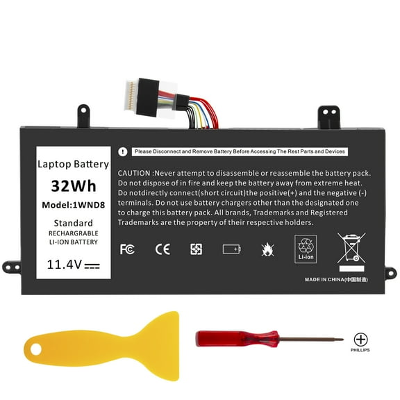 For Dell Latitude 12 5285 5290 2-in-1 Series Battery 1WND8 J0PGR JOPGR 0RDYCT